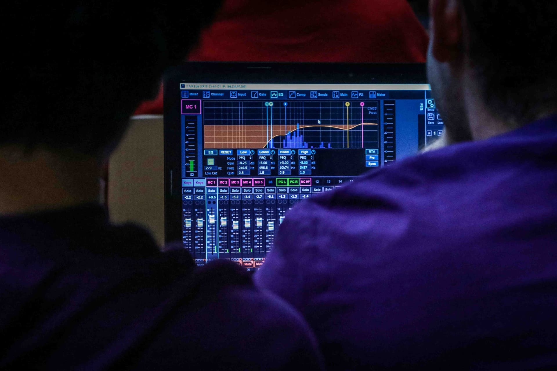 Technicien son mastering